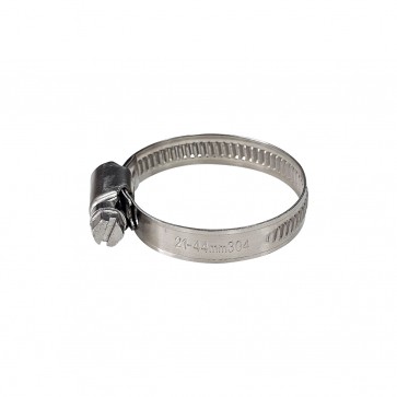 Abraçadeira 21-44mm (1-1/4” - 1'') - Inox - Metal Horse