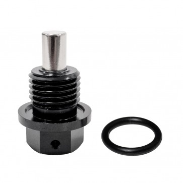 Adaptador Magnético Macho Métrico M14X1.5 com Oring NBR - Preto