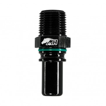 Adaptador Macho NPT 3/8" para Macho Engate Rápido 10AN / AN10 (SAE 5/8") - Preto - Metal Horse