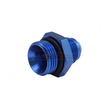 Adaptador O'ring 12AN / AN12 para 10AN / AN10 Macho Cônico - Azul