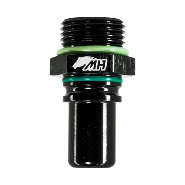 Adaptador O'ring 10AN / AN10 para Macho Engate Rápido 10AN / AN10 (SAE 5/8") - Preto - Metal Horse