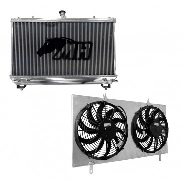 Radiador de Água Racing Completo com Ventoinha para Chevrolet GM Camaro V6/V8 2010-2011 - Montagem Original - Metal Horse
