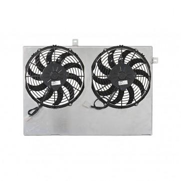 Ventoinha Dupla com Difusor de Ar para Radiador de Água Chevrolet GM Opala 6cil 1975>