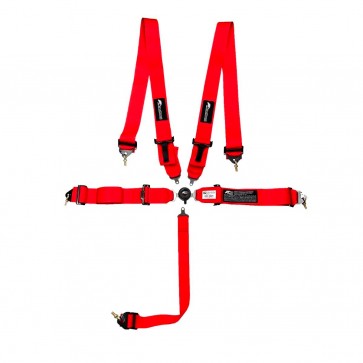 Cinto Racing 5 Pontos de 3" polegadas Certificado SFI 16.1 - Vermelho