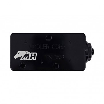 Válvula para Radiador de Óleo em Linha com Termostato 80° C - Preto - Metal Horse