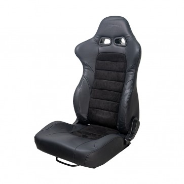 Banco Street Ghost Couro / Tecido Alcântara - Metal Horse - Motorista e Passageiro