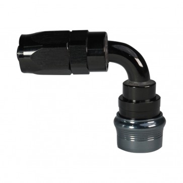 Conexão Engate Rápido SAE 1/4" 90° graus para Mangueira Aeroquip 4AN - Epman