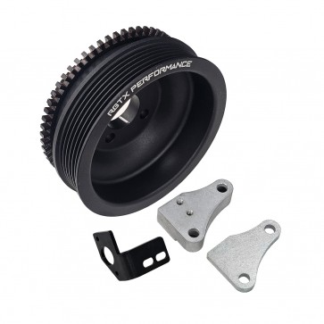 Polia da Roda Fônica Poly V 16v - Preto - RGTX