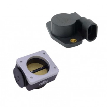 Corpo de Borboleta Billet TBI 65mm V-band 3" RGTX + Sensor de Posição de Borboleta AP - TBI SENSOR VW