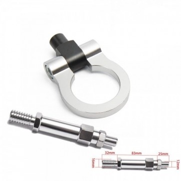 Engate Reboque Esportivo Billet c/ rosca para Epman VW Golf Jetta 2010 - Prata