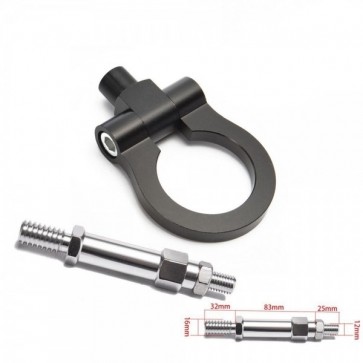 Engate Reboque Esportivo Billet c/ rosca para Epman VW Golf Jetta 2010 - Preto