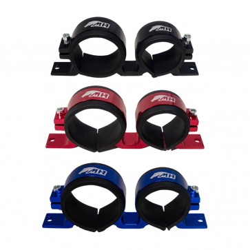 Suporte Duplo para Filtro e Bomba de Combustível 49-53mm x 59-65mm - Metal Horse