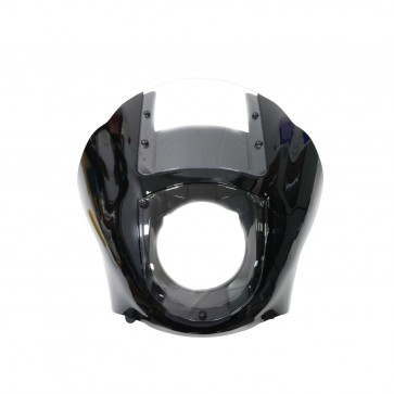 Carenagem Quarter Fairing em Abs Dyna - Preto