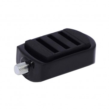 Par de Apoio Pedal de Câmbio Modelo Hell Toe - Cromo Escuro - Twin13