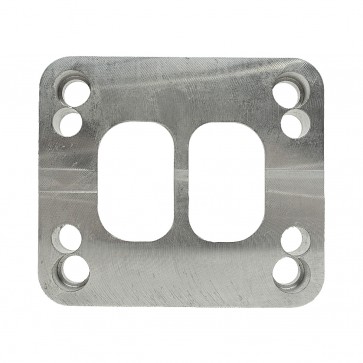 Flange Adaptador de Turbina com Pé T3 para Coletor T4 em Inox - Metal Horse