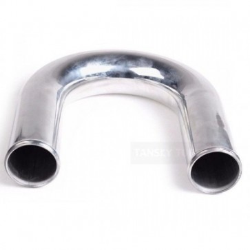 Cano em alumínio 180º de 4" com 600mm de comprimento - Epman