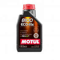 Óleo Motul 8100 ECO-LITE 0W-20 (100% Sintético) 1L