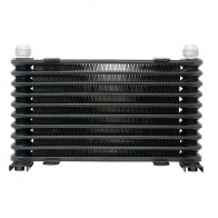 Radiador de Óleo Universal Epman 10 linhas com Saídas 10AN - Preto