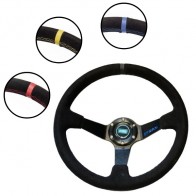 Volante Esportivo Epman Diâmetro 350mm x 3" Profundidade - Diversas Cores