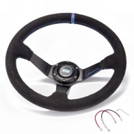 Volante Esportivo Epman Diâmetro 350mm x 3" Profundidade - Azul