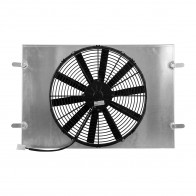 Ventoinha com Difusor de Ar para Radiador de Água Racing para Volkswagen Golf GTI MK7 - Montagem Original