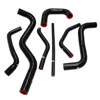 Kit Mangueiras de Radiador de Água em Silicone para Gol Quadrado Vw Ap 8v - Preto