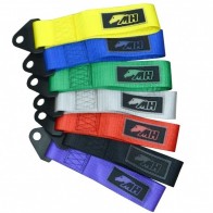 Engate Reboque Reforçado Curto de Tecido Tow Strap - Cores Disponíveis