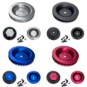 Polia da Roda Fônica Chevette RGTX + Sensor de Rotação / Fase FIAT - Indutivo