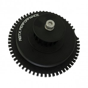 Polia da Roda Fônica Para Bomba Externa Preta RGTX