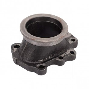 Flange Caixa Quente Pé T25 8 Furos para V-Band 3" (76mm) - Metal Horse