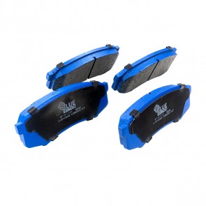 Jogo de Pastilha de Freio Traseira Mitsubishi Pajero Full Prado Land Cruiser BF0413-04 - Blue Friction