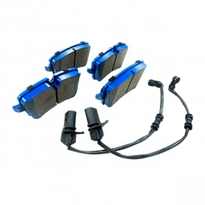 Jogo de Pastilha de Freio Traseira Audi A4 A7 A8 Porsche Macan BF1343-10 - Blue Friction