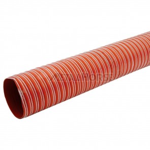 Duto de Ar (Brake Duct) 2-1/2" polegadas (63mm) x 4 Metros - Vermelho