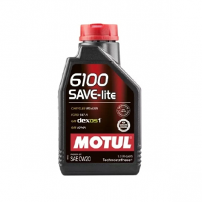 Óleo Motul 6100 (Semi-sintético) 0w20 SAVE-lite - 1L