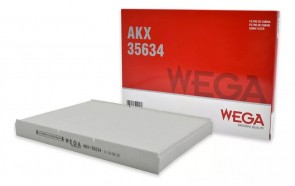 Filtro de Ar Cabine AKX35634 Compatível com CF8869 CU2862 FAC2654 4A0819430A - WEGA