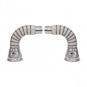 Downpipe com Inconel para Porsche 911 Carrera S 3.0 992 2019+ - INOX - Metal Horse