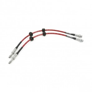Aeroquip de Freios em Malha de Aço Traseiro MINI F55, F56 e F57 BMW X1 F39, X2 F48 - ECS Tuning
