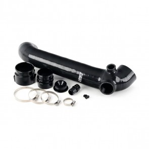 Mangueira em Silicone com Abraçadeira Saída Turbo (Outlet Hose) para VW Audi Golf, Jetta, A3, Q3 1.4L TSI - ECS Tuning