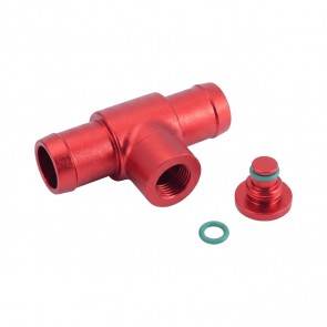 Adaptador da Mangueira do Aquecedor em Alumínio para Nissan 350Z/Infiniti - Epman - Vermelho