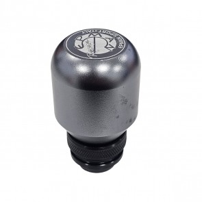 Manopla de Câmbio Longa com Regulagem de Altura em Alumínio - Cinza - Epman