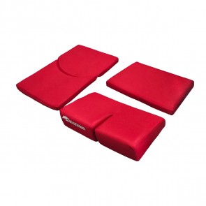 Jogo de Espumas Completo de Reposição para Banco Street Reclinável Grande - Vermelho - Metal Horse
