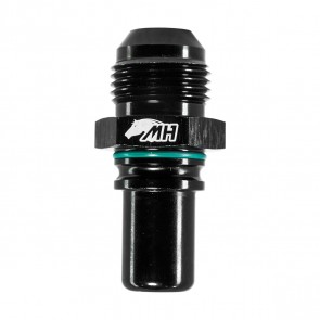 Adaptador Macho Cônico 10AN / AN10 para Macho Engate Rápido 10AN / AN10 (SAE 5/8") - Preto - Metal Horse
