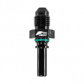 Adaptador Macho Cônico 4AN / AN4 para Macho Engate Rápido 4AN / AN4 (SAE 1/4") - Preto - Metal Horse