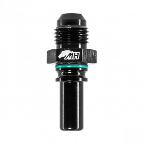 Adaptador Macho Cônico 6AN / AN6 para Macho Engate Rápido 6AN / AN6 (SAE 3/8") - Preto - Metal Horse
