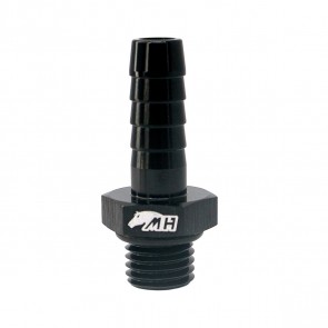 Adaptador de Mangueira Comum Macho Espigão 3/8" para Macho Métrico M12X1.5 - Preto - Metal Horse