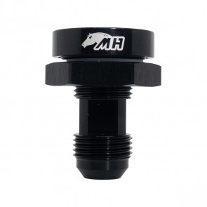 Adaptador Bulkhead com Fixação Externa para Cônico 10AN / AN10 com Porca - Preto