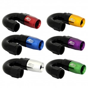Conexão 4AN / AN4 180º para Mangueira Aeroquip - Colors (Monte sua Conexão)
