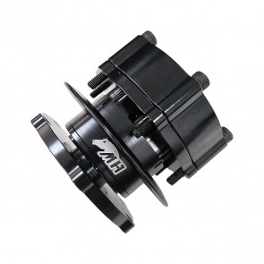 Cubo de Engate Rápido para Volantes 6x70mm - Preto - Metal Horse