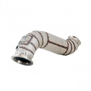 Downpipe com Inconel para Mercedes C180 C200 C250 C300 W205 M274 1.6T / 2.0T - INOX