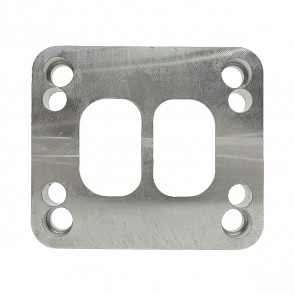 Flange Adaptador de Turbina com Pé T4 para T3 em Inox - Metal Horse